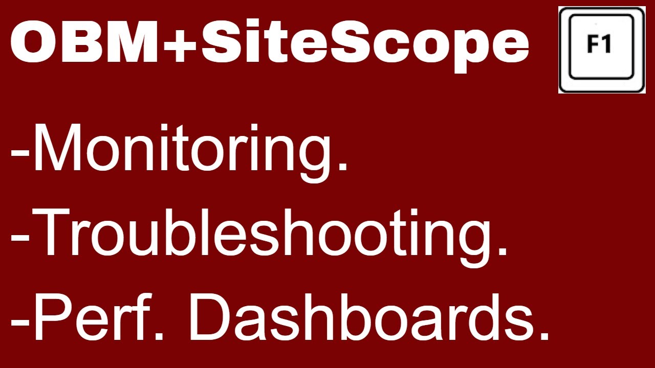 OPSB: SiteScope + OBM monitoring of a Remote server