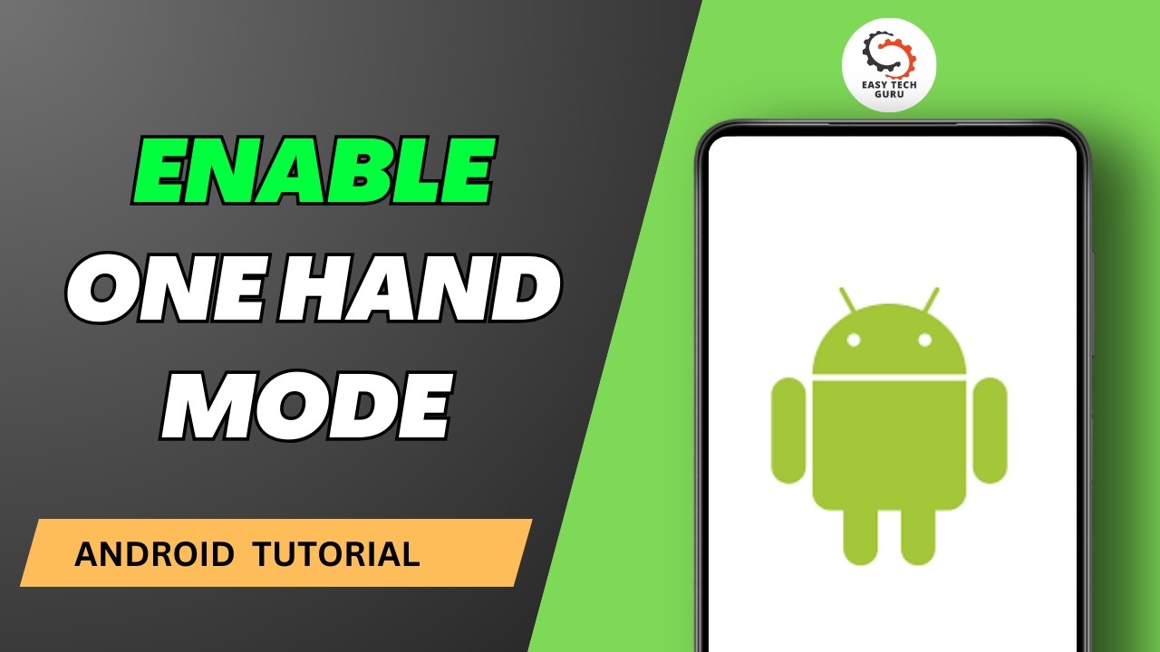 How To Enable One Hand Mode On Android Phones | One Hand Mode