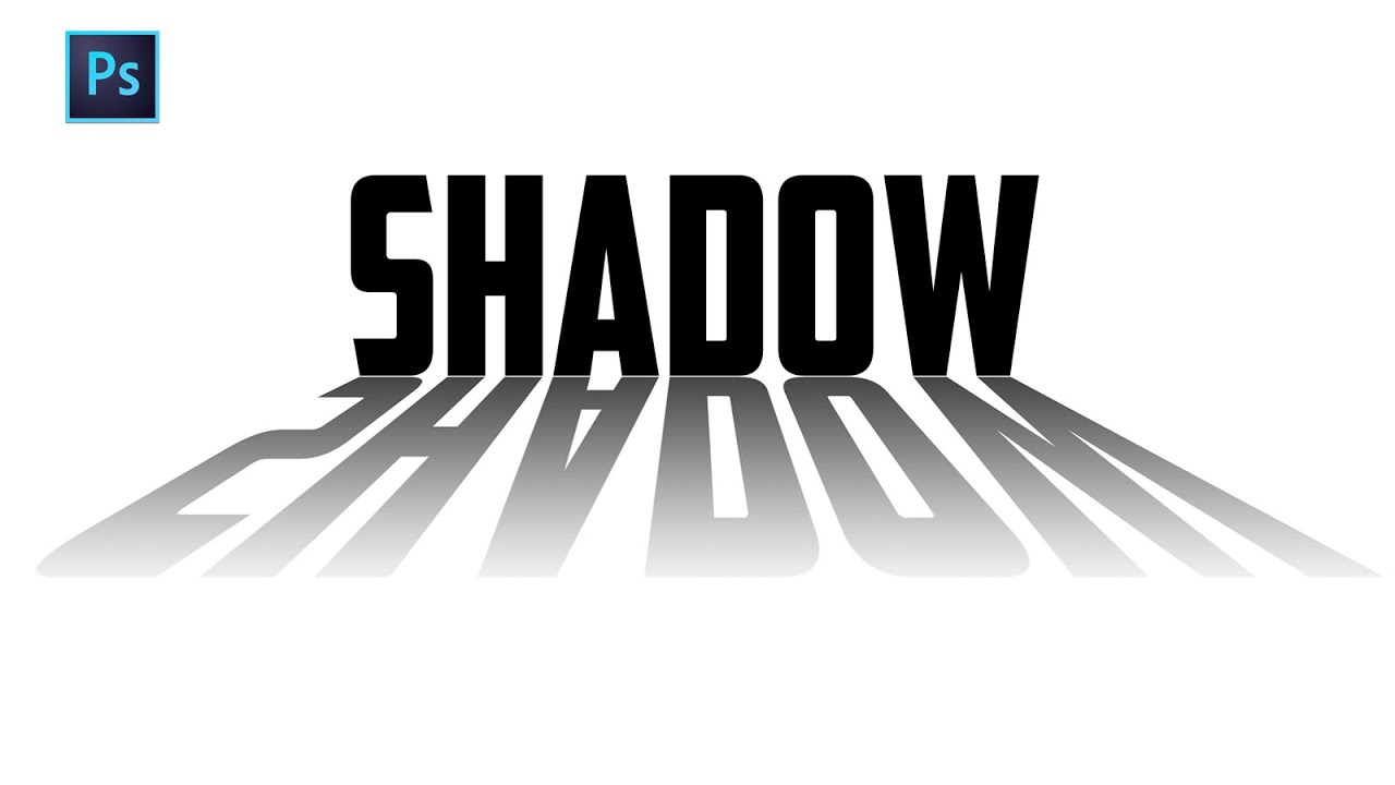 Shadow - Text Effect Photoshop - Photoshop Tutorial