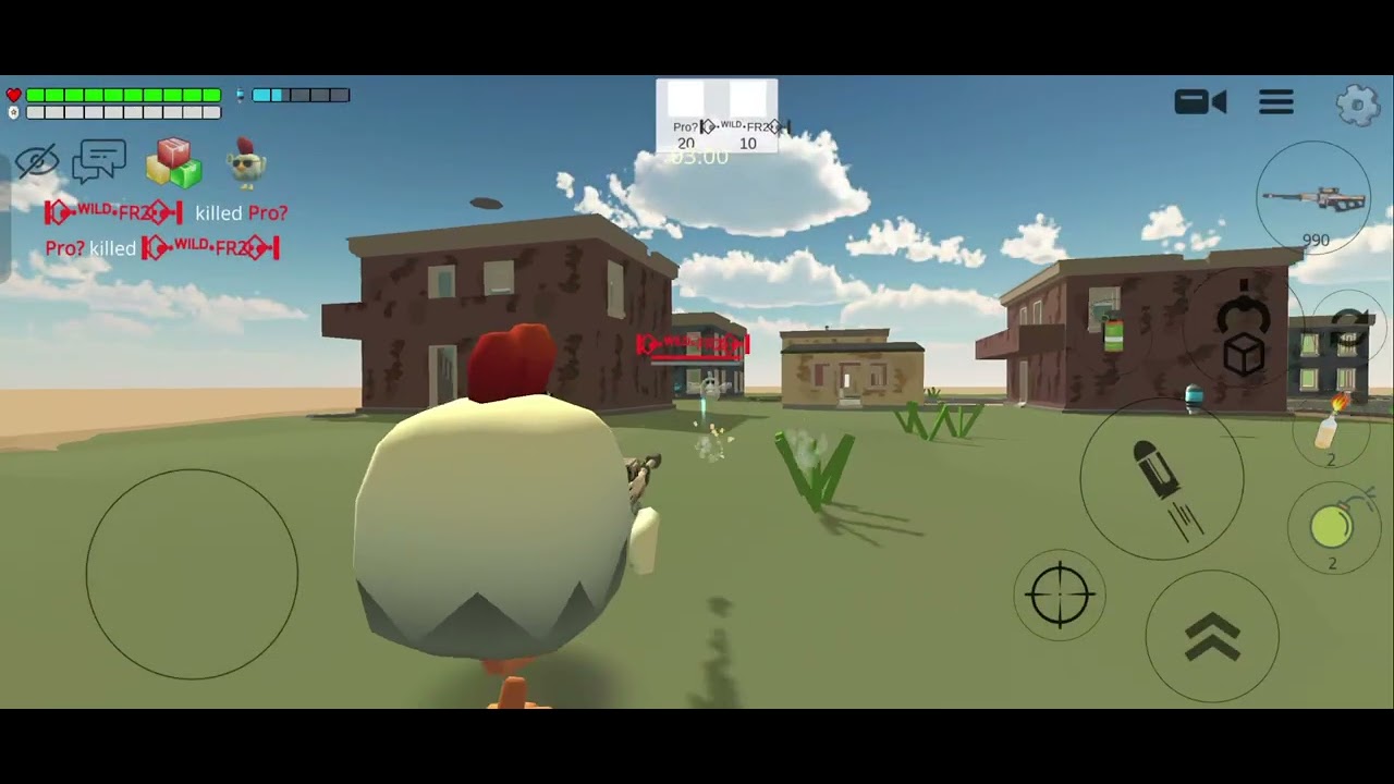 soheb vs wild. [chicken gun pvp]
