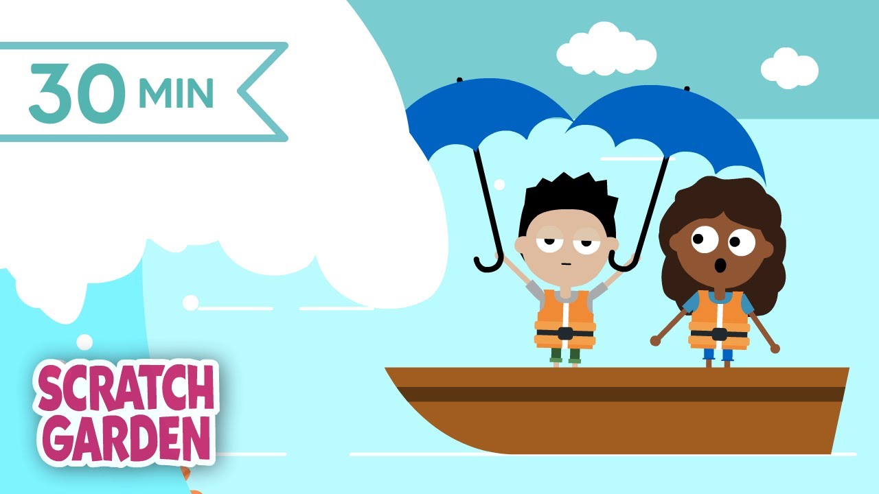Splish Splash! | Water Songs with Boats, the Beach + More! | Scratch Garden