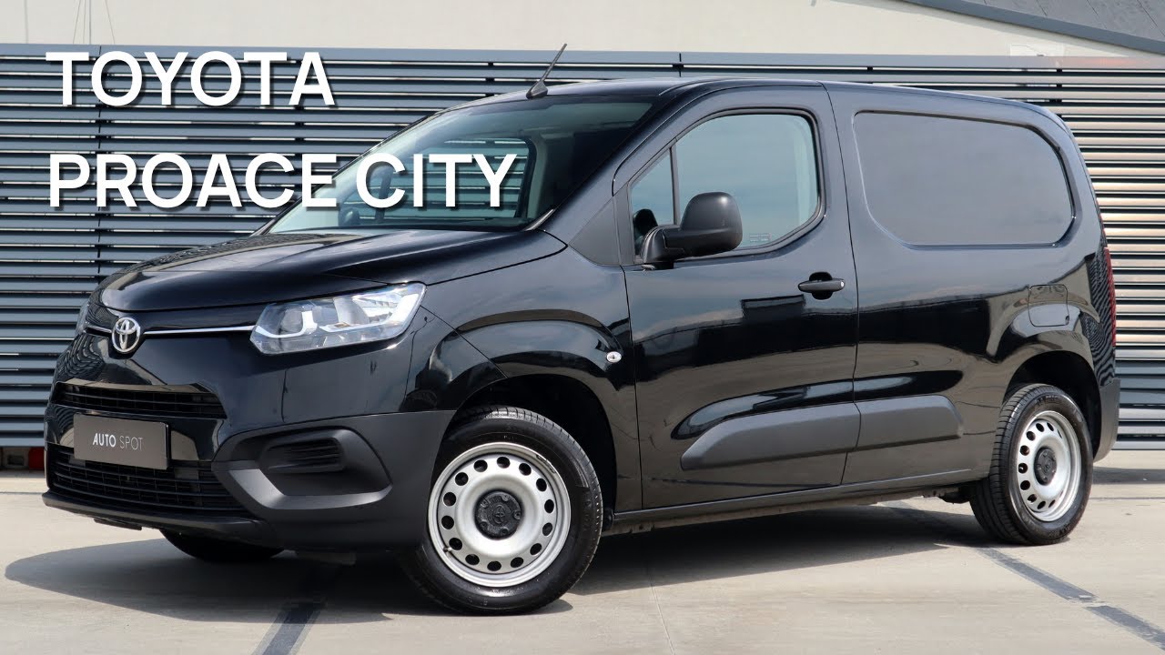 Toyota Proace City Furgon Active 2021, 1.5 diesel D-4D 100 KM - nasz firmowy dostawczak. Prezentacja