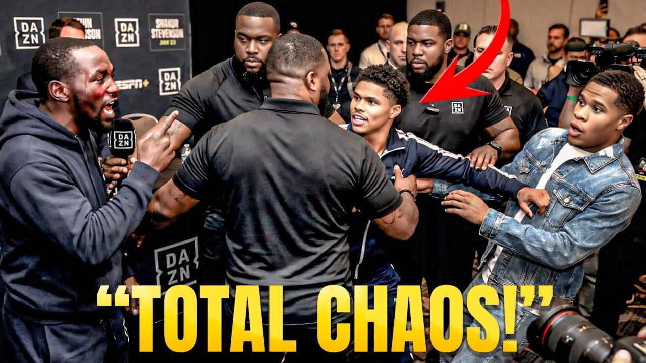 TOTAL CHAOS! Crawford & Shakur CLASH With Devin Haney’s Team!