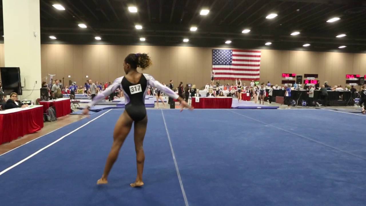 Amoree Lockhart - Floor Exercise - 2016 Women’s Junior Olympic Championships