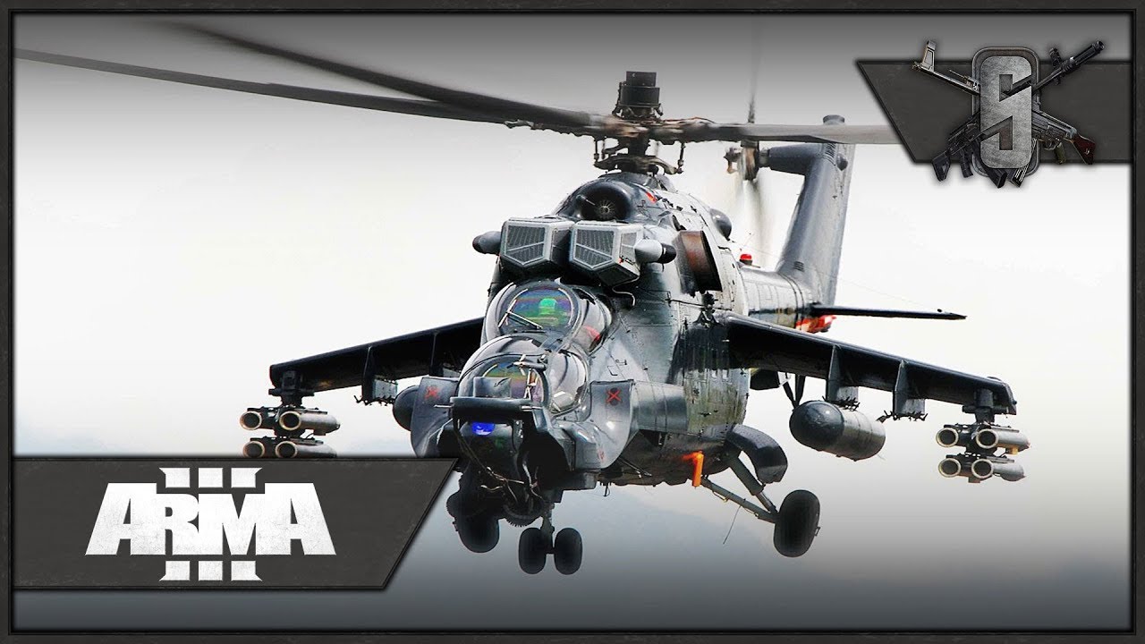 Island Invasion and SuperHind Support - ArmA 3 Zeus Gameplay - Russian Persistent Campaign #1