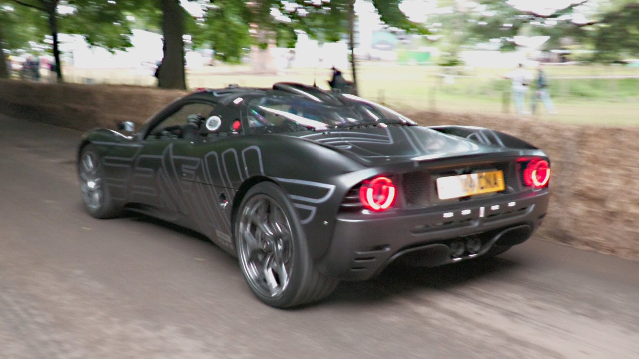 Звук выхлопа Gordon Murray T.33 Spider на 11 100 об/мин | 1,75 миллиона долларов | 617 л.с. | 11 ...