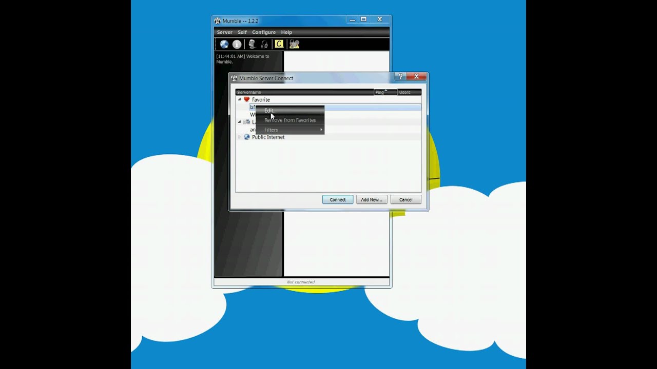 Mumble Setup Walkthrough