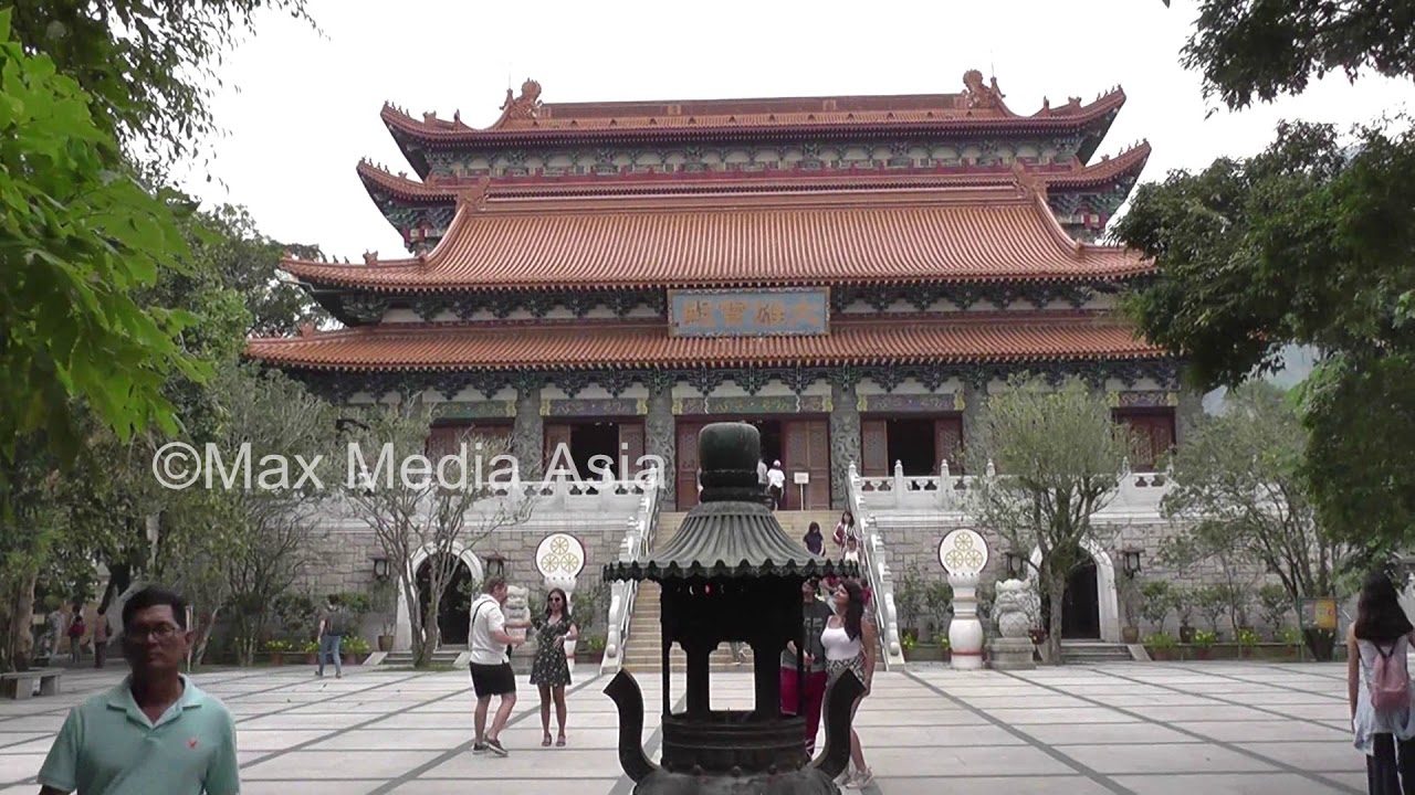 Hong Kong Tian Tan Buddha  Temple Ngong Ping Po Lin Monastery