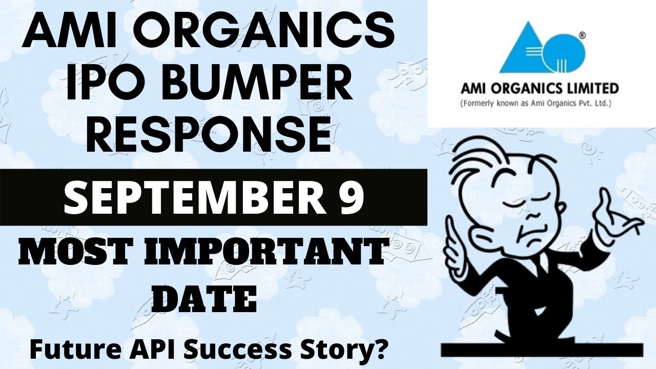 Ami organics ipo allotment chances | Ami organics ipo subscription | Ami organics gmp