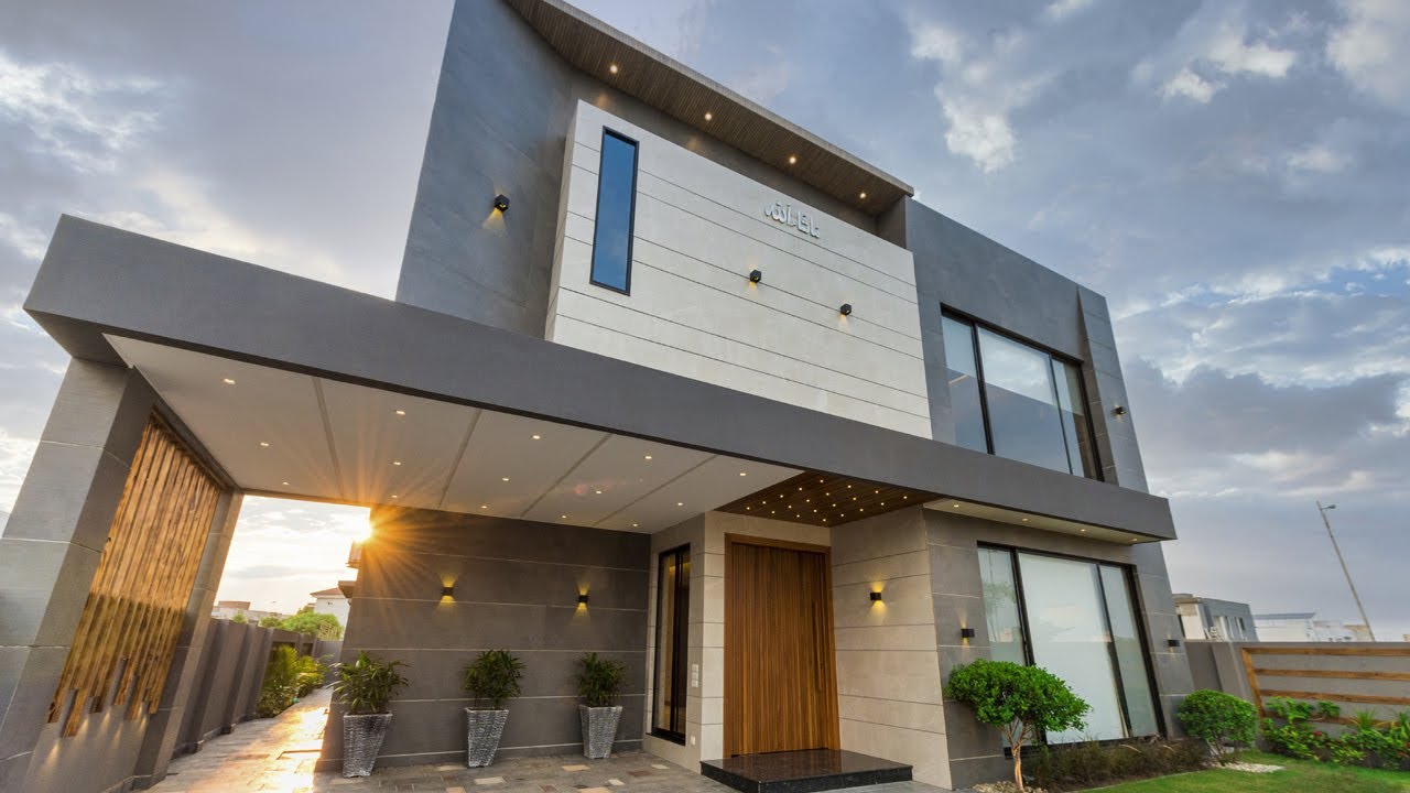 1 Kanal Modern House by A Asad Afzal Design Block F  Phase 6 DHA, Lahore - Pakistan
