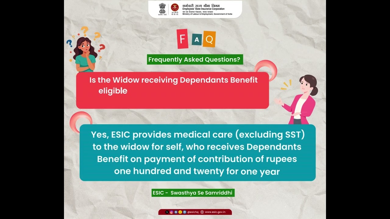 let&rsquo;s know whether a widow receiving Dependants Benefit is eligible for medical care?