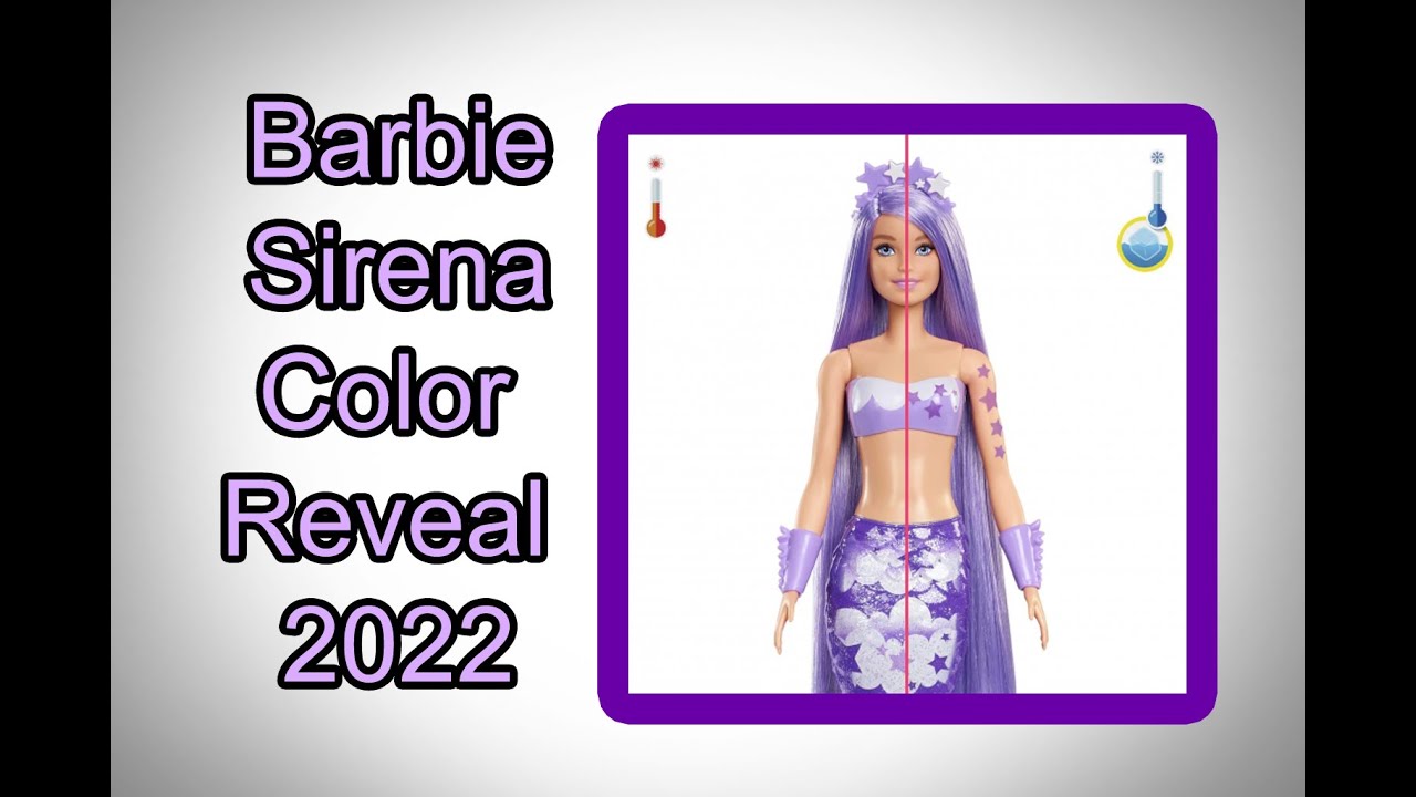 Barbie Sirena Color Reveal 2022 + EXTRA