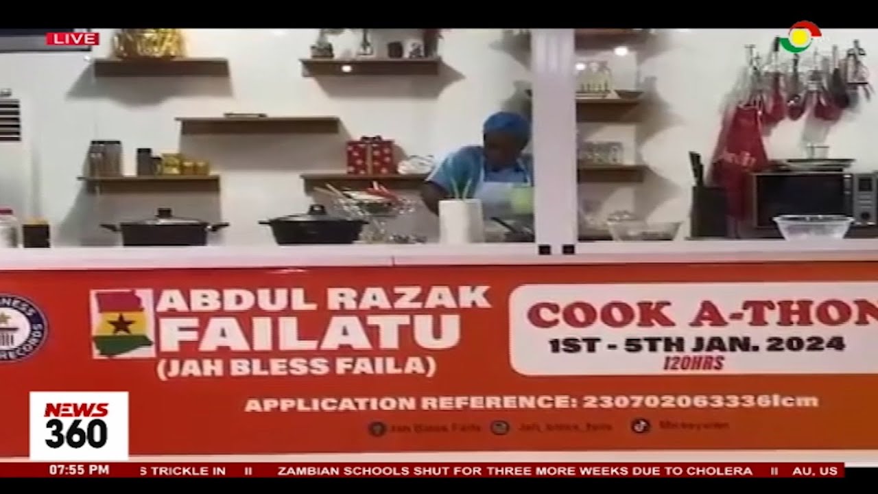 Culinary Marvel: Chef Faila Dominates Guinness World Record for Cooking Like a Pro 🍳🏆