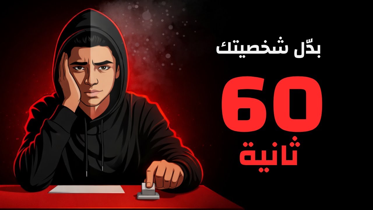 قبل ما تفتح الكتاب: بدّل شخصيتك 60 ثانية (وهتشوف اللي عمره ما حصل)