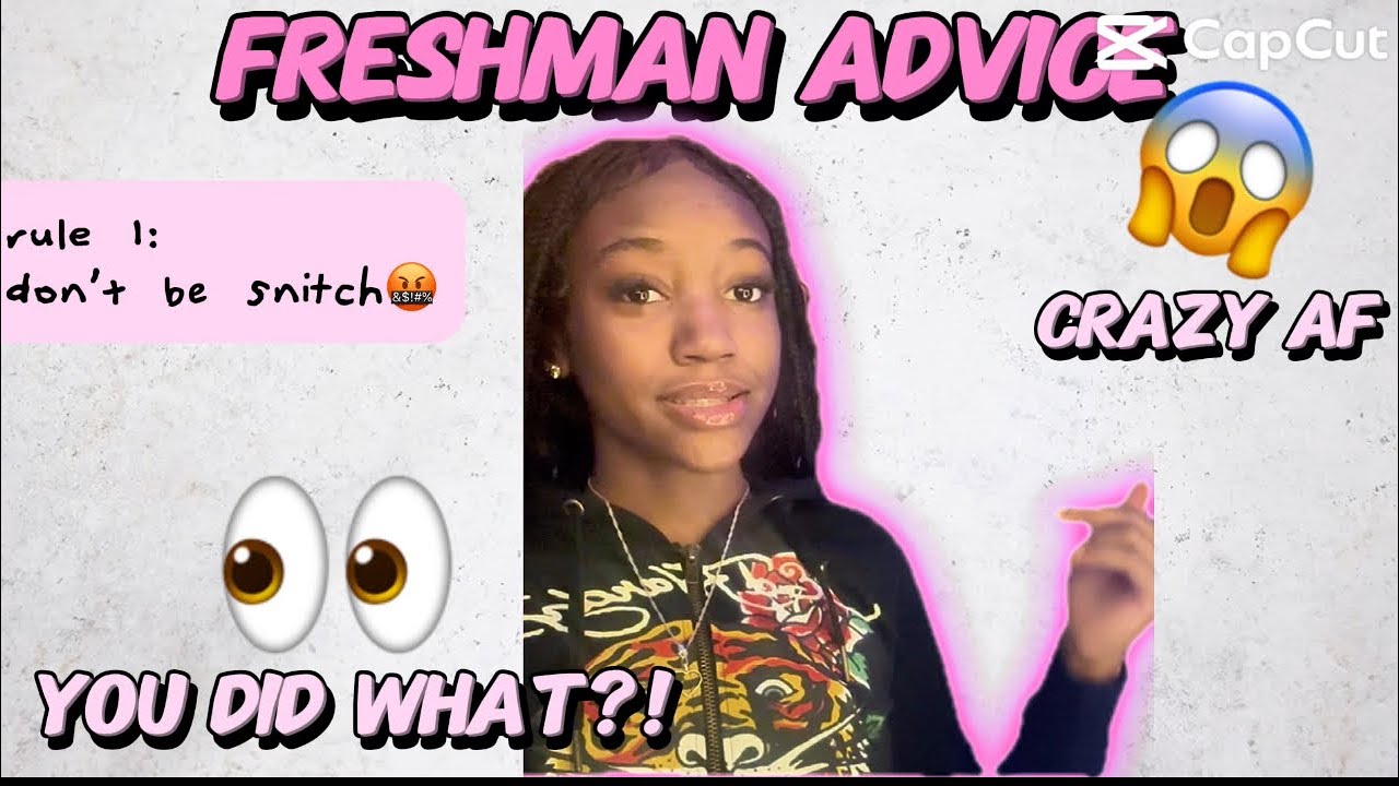 freshman ADVICE ( advice for upcoming high schoolers ) rls, drama, grades , etc.￼