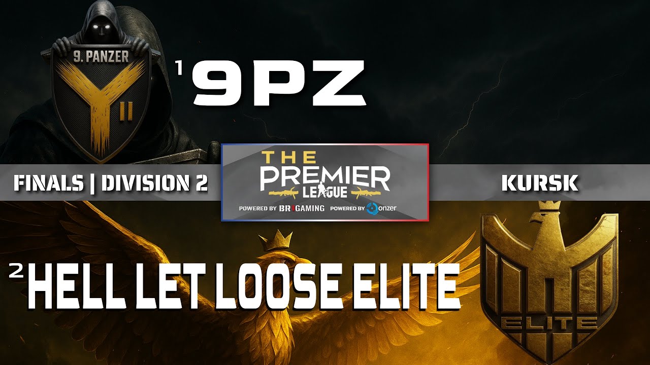 Hell Let Loose Competitive | 9pz vs HLLE | TPL Division 2 Finals | Kursk - Yamki
