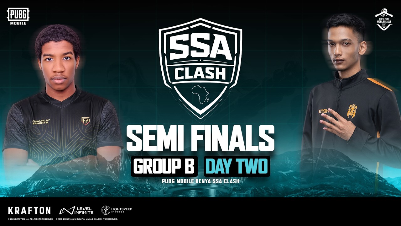 PUBG MOBILE SUB SAHARAN AFRICA CLASH SEMI FINALS DAY 2 - GROUP B