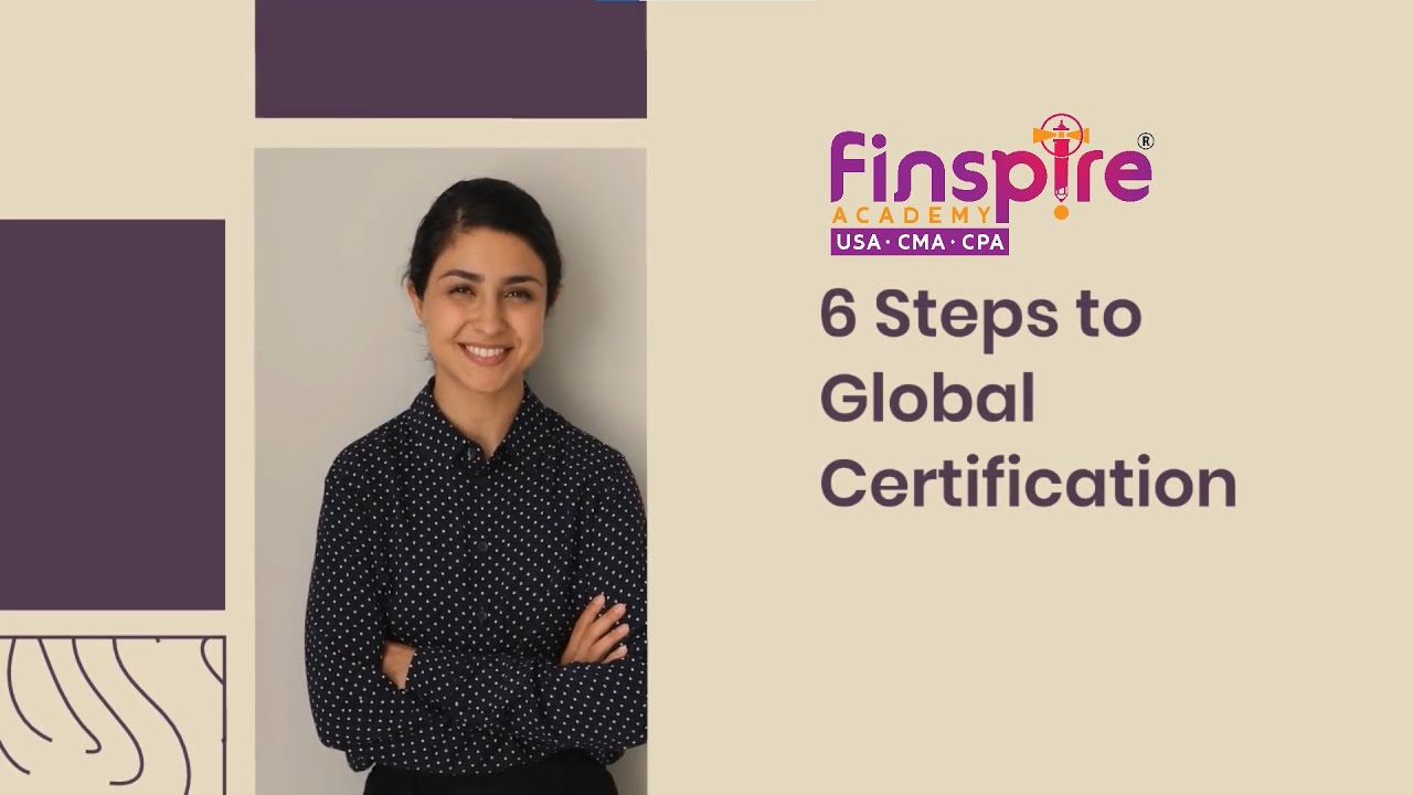 6 Steps to Global Certification FROM Finspire Academy
