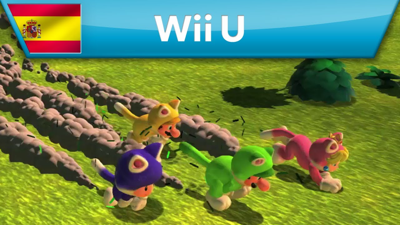 SUPER MARIO 3D WORLD - Tr&aacute;iler (Wii U)
