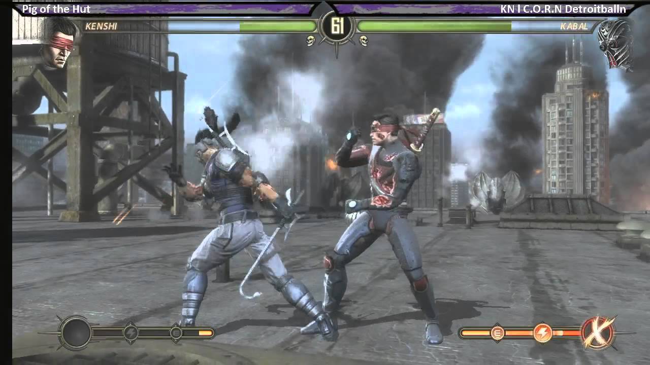 MK9 - SCR 2013 - Pig of the Hut (Kenshi) vs KN l C.O.R.N. Detroitballn (Kabal) - Top 8 Losers Round