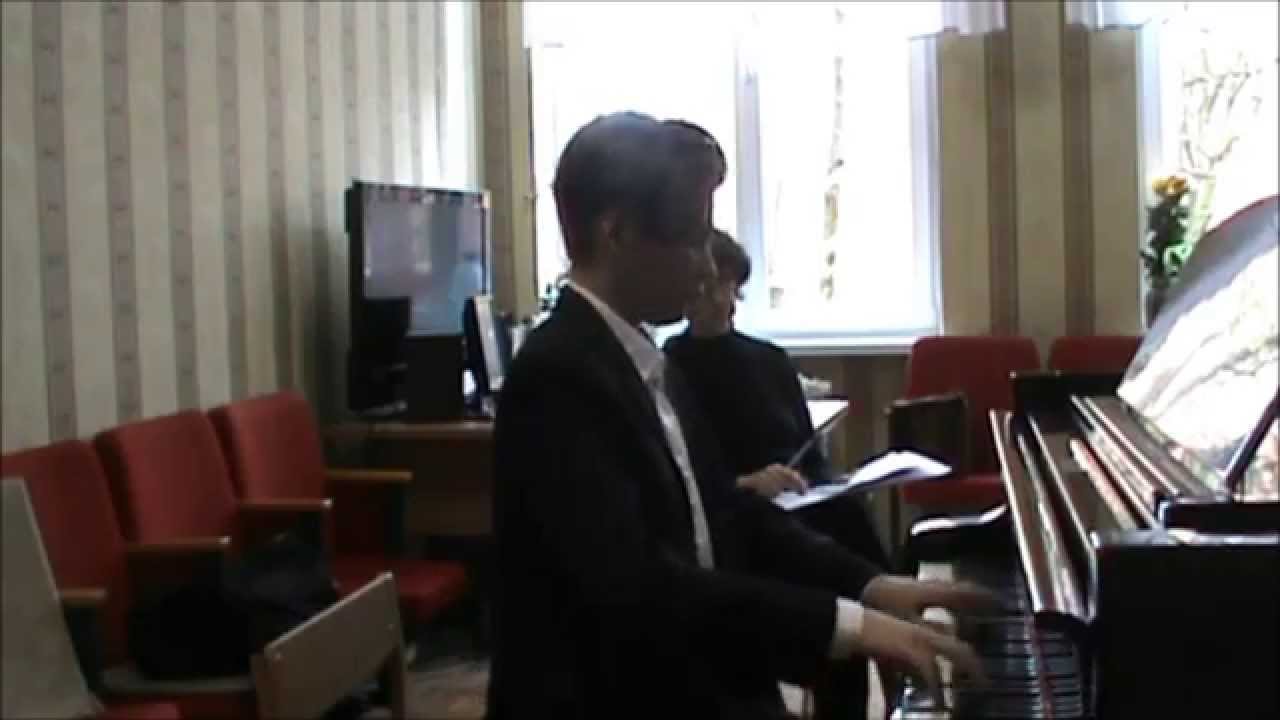 Мастер класс  Ф Шопен Скерцо №2 b moll   И Н Плотникова с Н Колодин