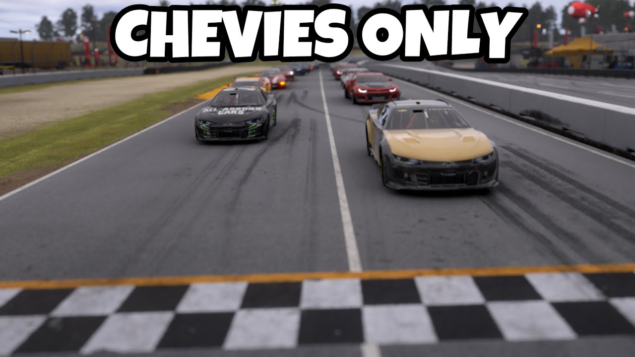 Гонка только на автомобилях Chevrolet в Forza Motorsport!