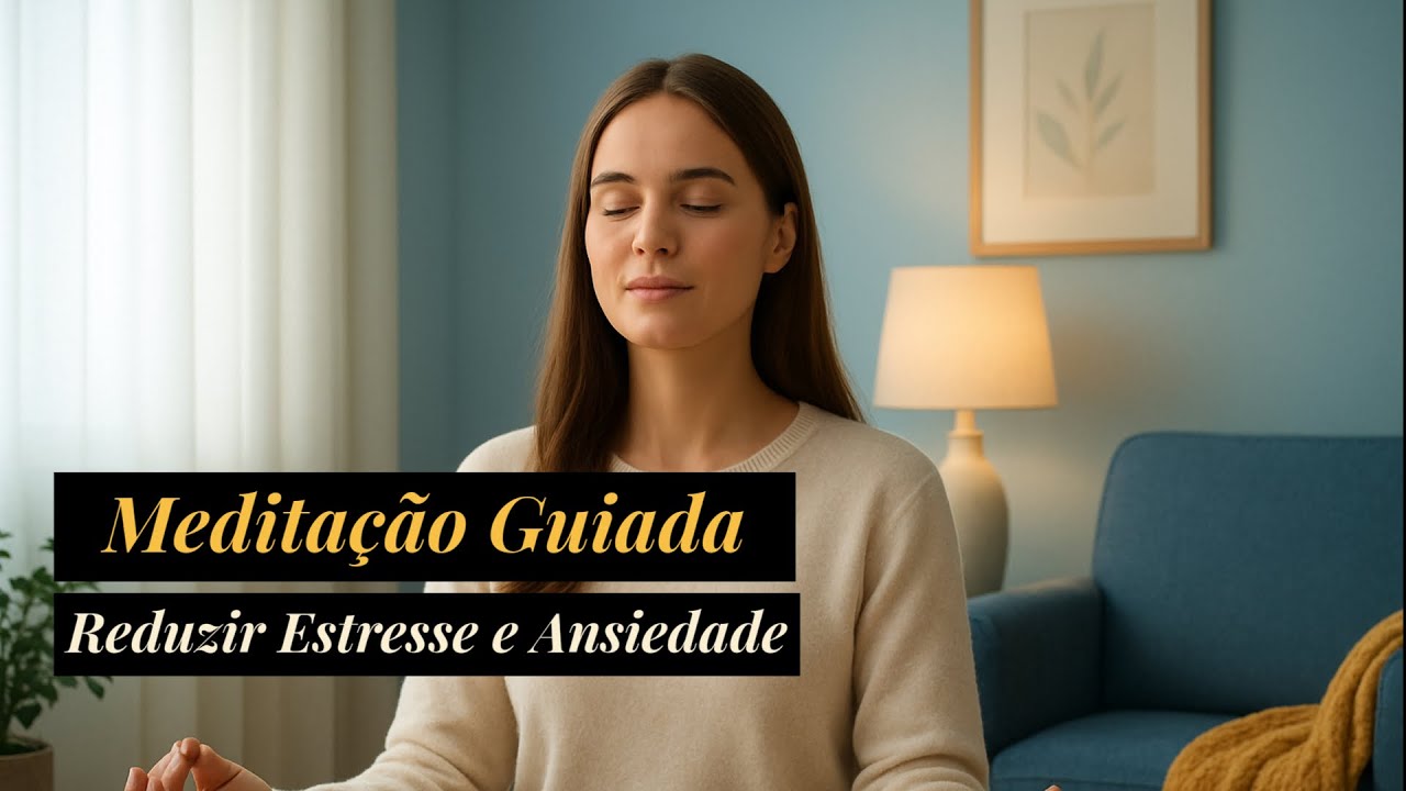 Meditação Guiada & Auto-Hipnose: Reduza Sintomas de Ansiedade e Estresse em 15 Minutos