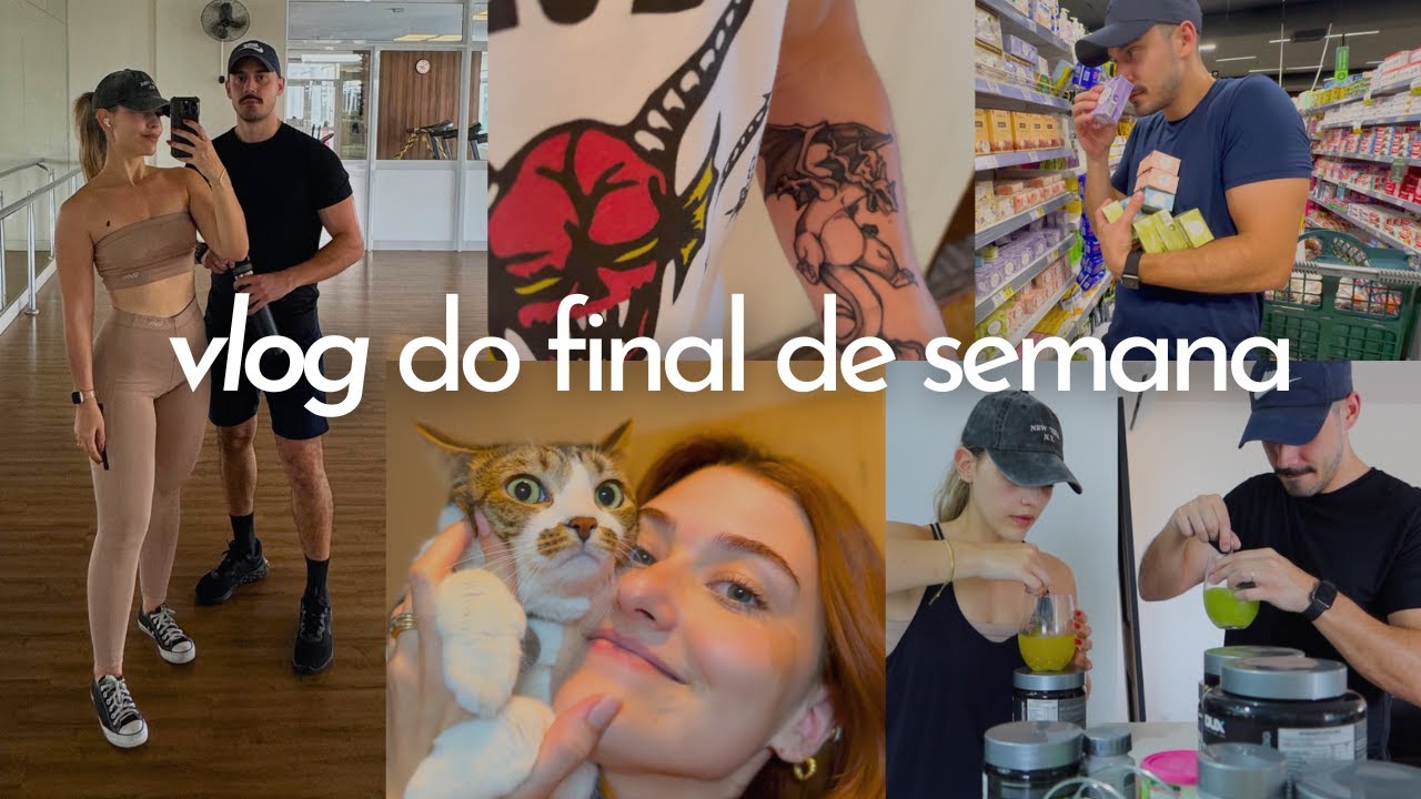 PROVANDO SUPLEMENTOS, MERCADO JUNTOS, CARDIO EM CASA, MOMENTOS EM FAMÍLIA #vlog