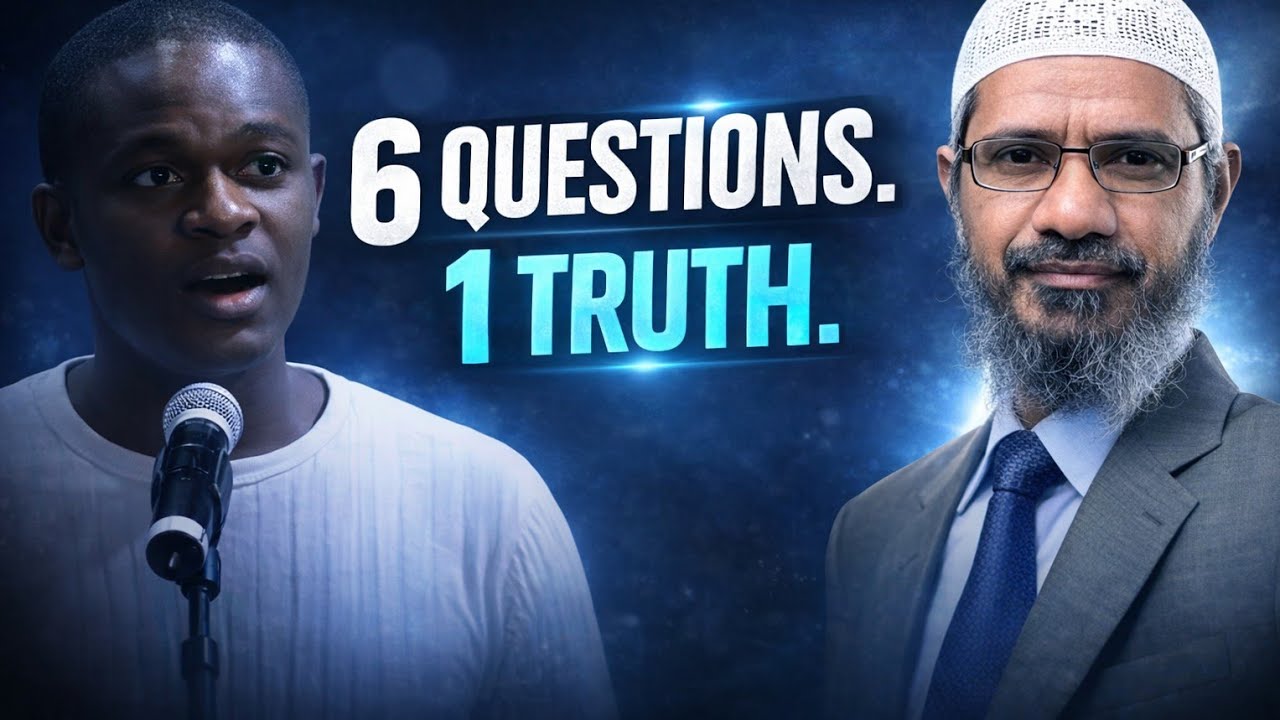 6 Questions, One Answer | Dr Zakir Naik 🔥