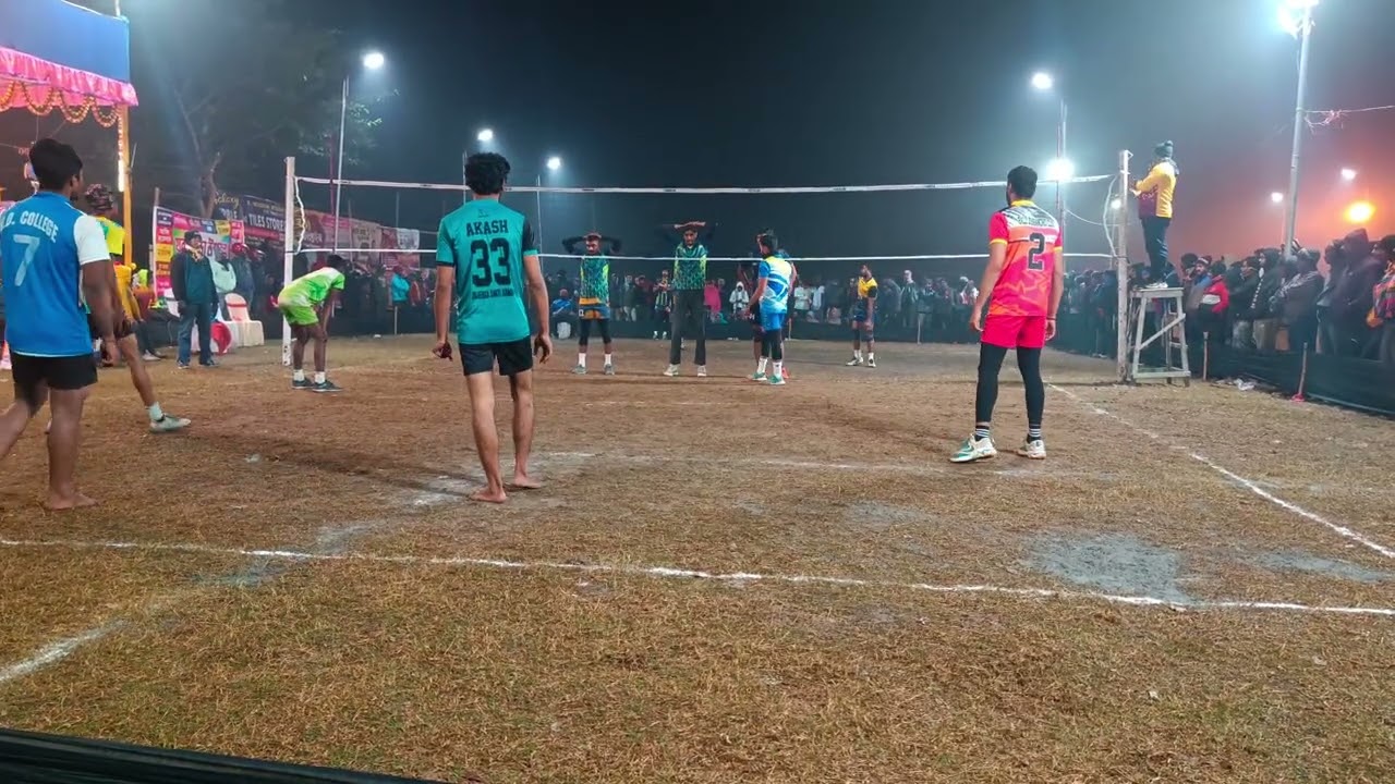 Fire volleyball Feast semie final is WOW west bengal volleyball #lick #subscribe 