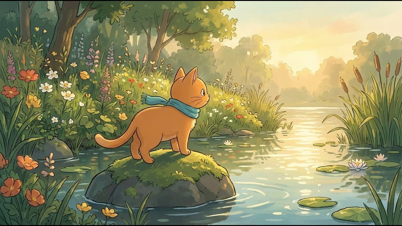 A Quiet Beginning 🌿 Cozy Sunrise River Lofi for Deep Focus – 3 Hours