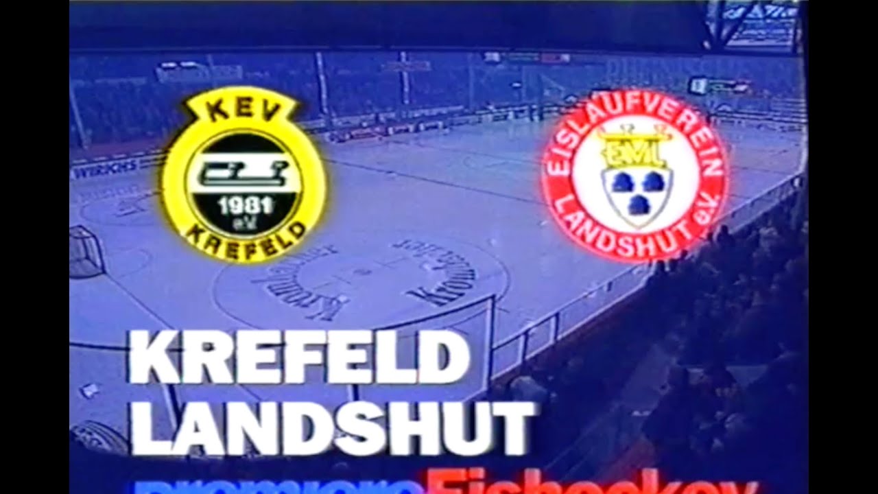 Krefelder EV - EV Landshut | 26.03.1995, Halbfinale Spiel 4 | DEL Playoffs 1995