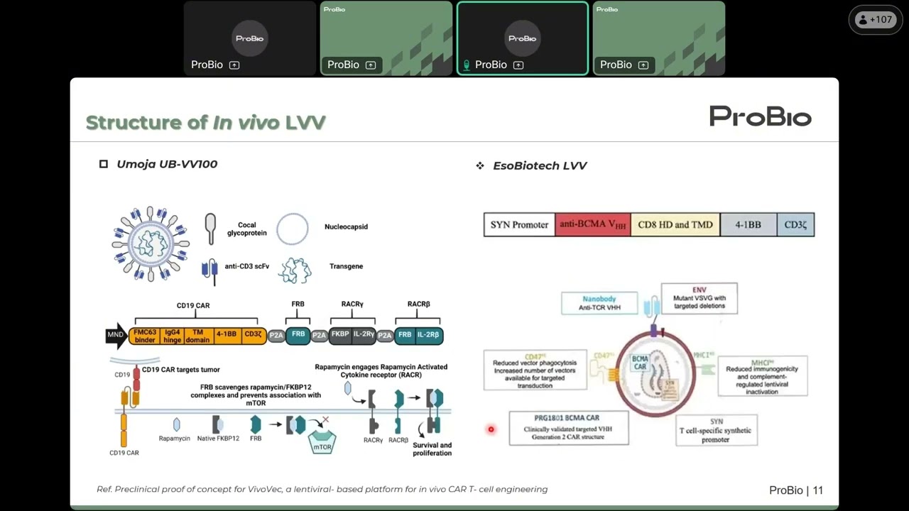 Topic1: Lentiviral Vector Process Development for In Vivo CAR-T:  Key Points and Core Challenges