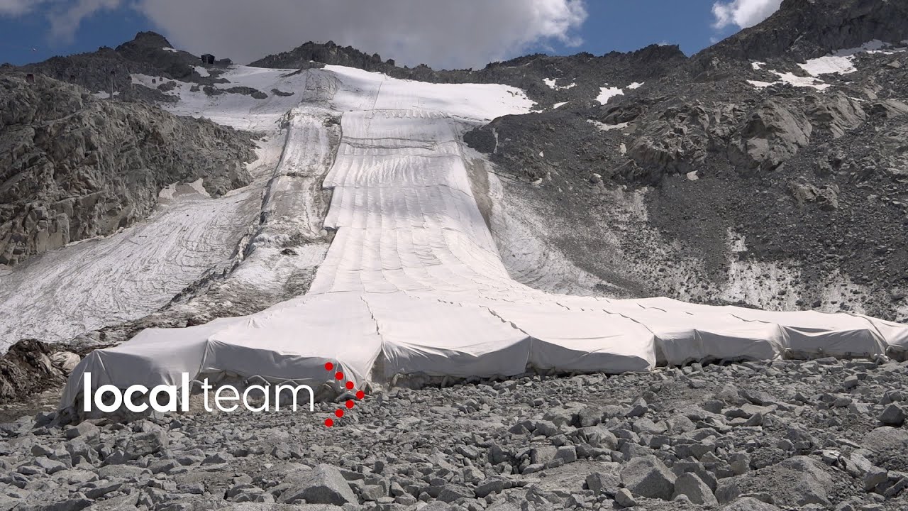 I ghiacciai morenti delle Alpi, il Presena (estate 2016)