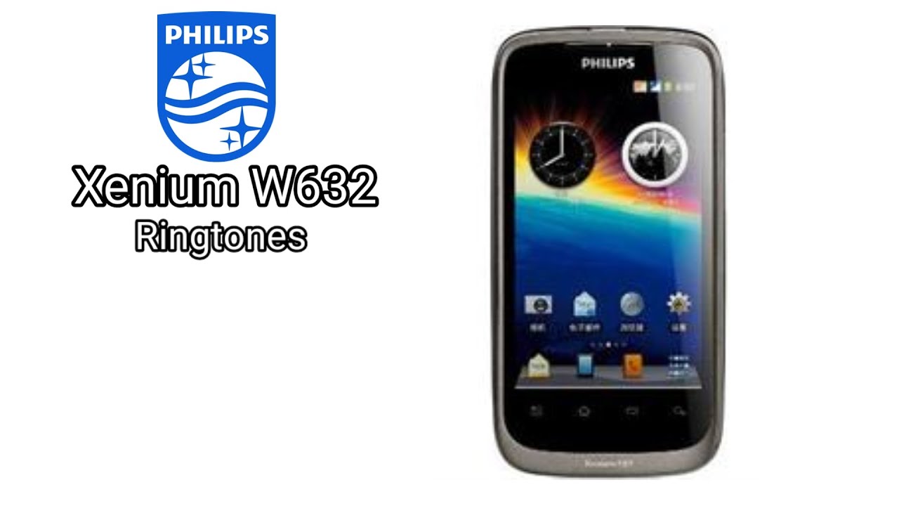Philips Xenium W632 - Ringtones