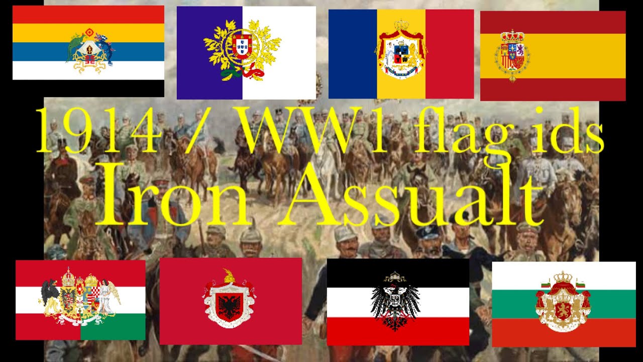 1914 / WW1 flag ids (iron assualt)