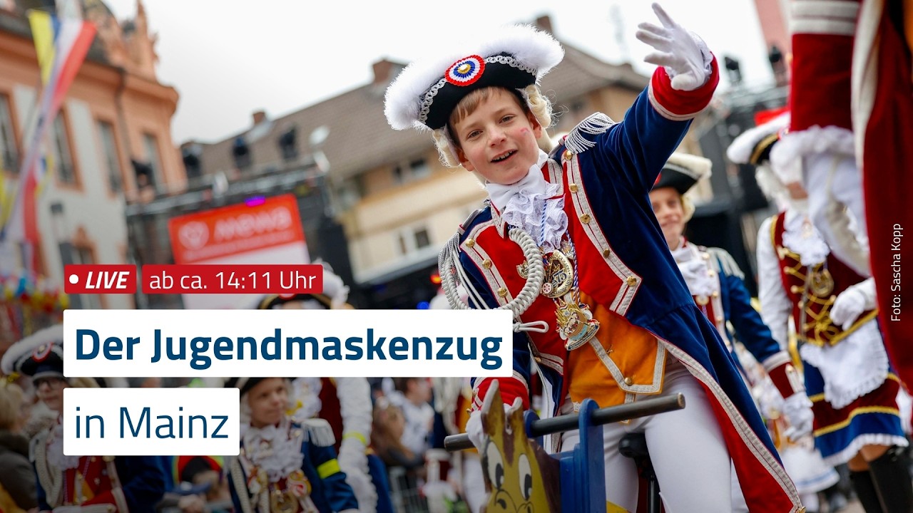 Der Mainzer Jugendmaskenzug im Livestream