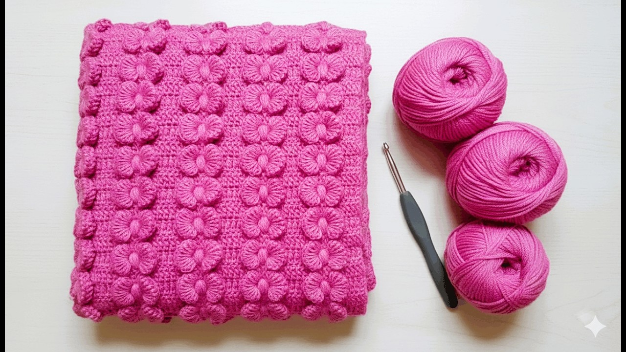 Göz kamaştırıcı muhteşem bir tığ işi her  örgüde her kalınlıkta iple yapabilirsiniz #crochet
