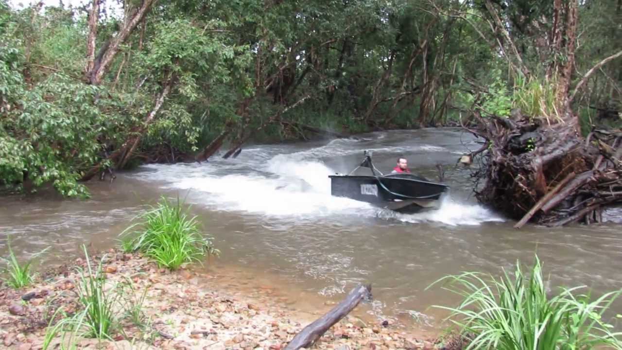 jet dinghy at outfit creek