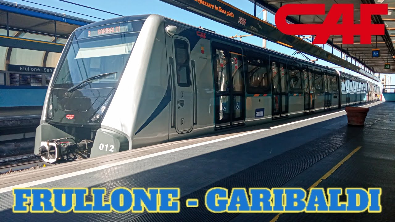 Linea 1 di Napoli: viaggio da Frullone a Garibaldi a bordo del nuovo e mitico CAF Inneo Nº12 di ANM