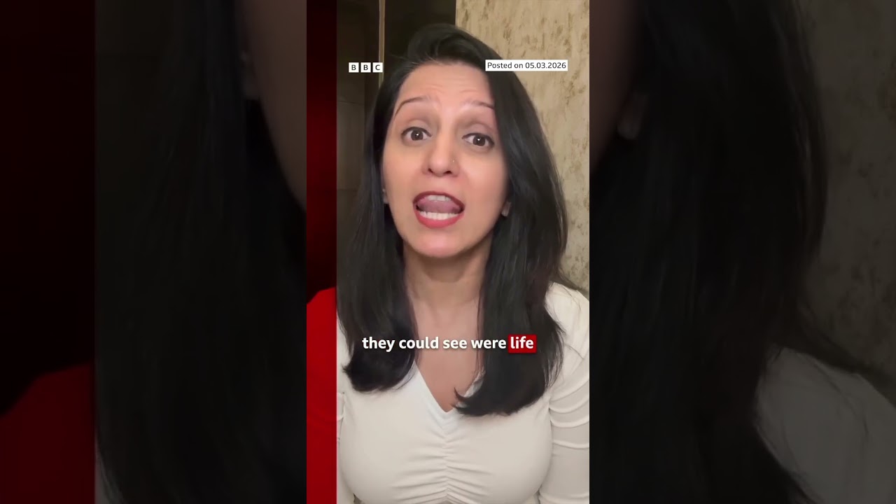 Footage released of US torpedo striking Iranian warship in Indian Ocean | BBC News India