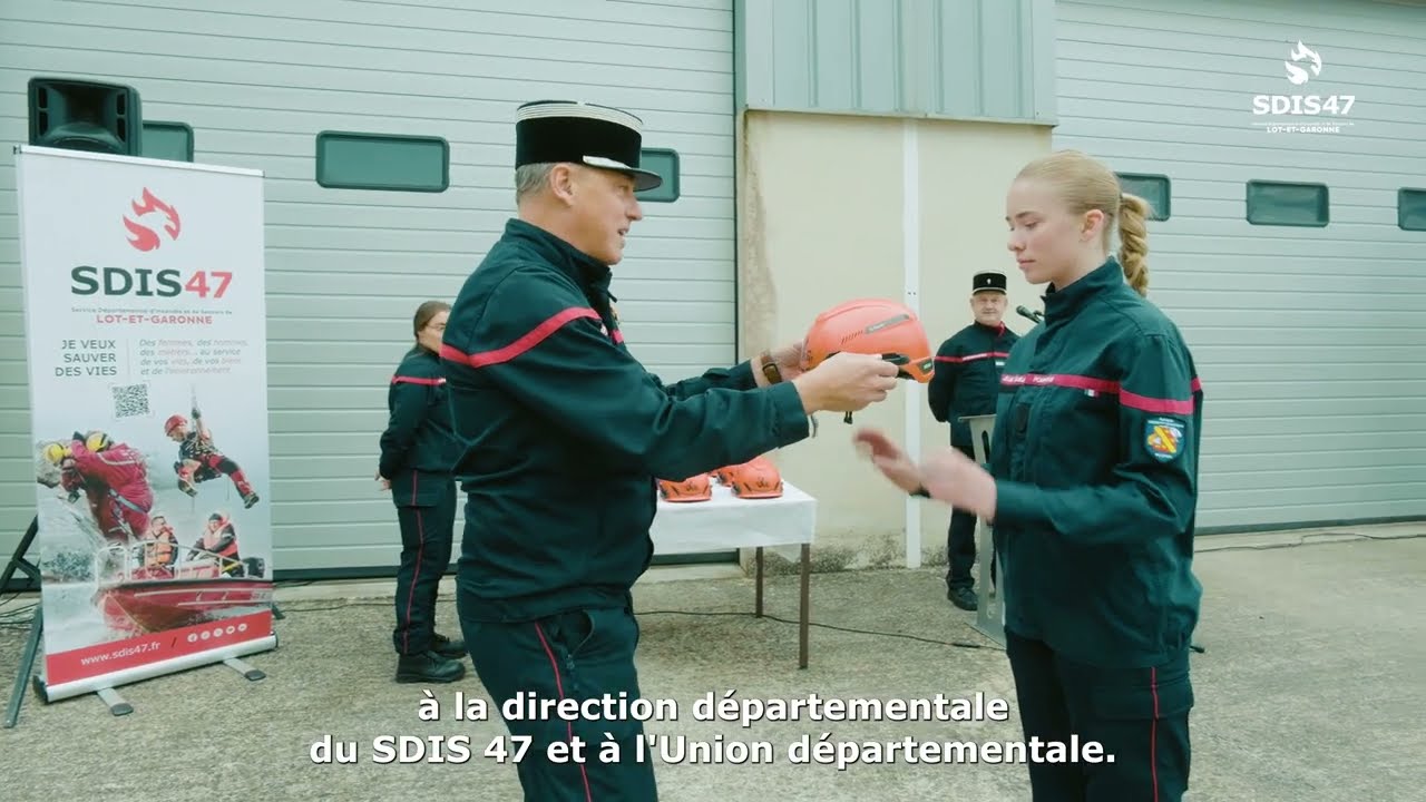 Jeunes sapeurs-pompiers - L'engagement et l'avenir