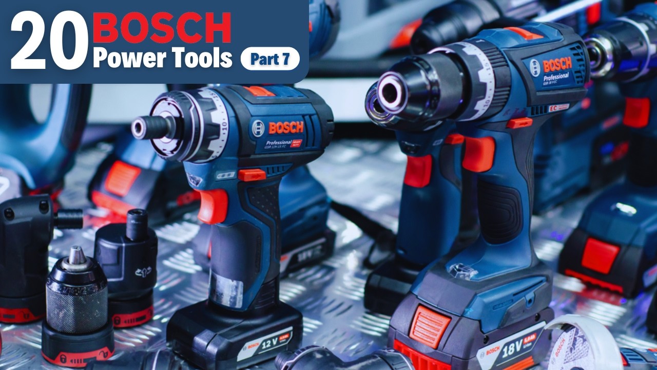 20 Coolest Bosch Power Tools You Should Have Part 2