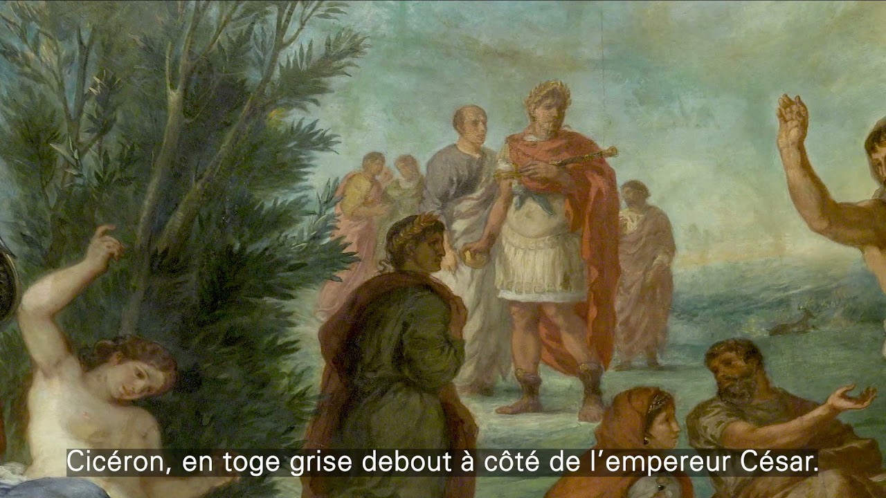Les grands décors de Delacroix : La bibliothèque de la Chambre des Pairs– Palais du Luxembourg