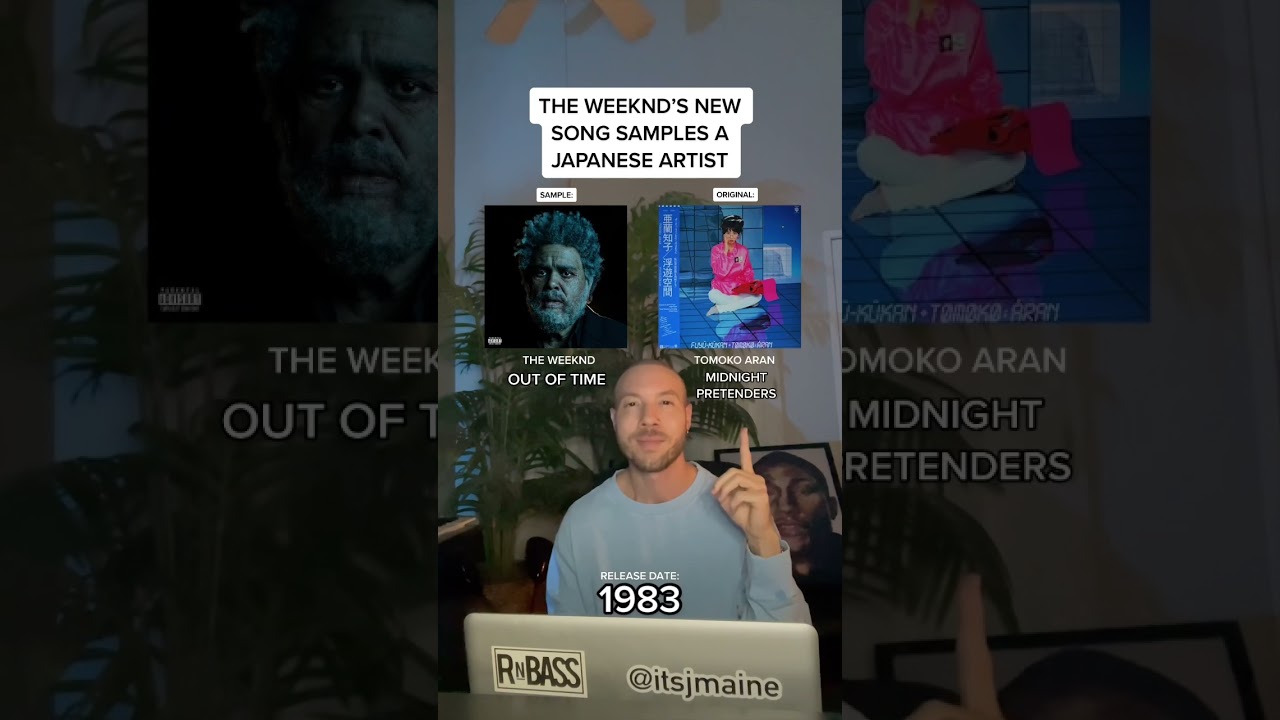 Did You Know The Japanese Sample From The Weeknd &ldquo;Out of Time&rdquo; By Tomoko Aran? #shorts #sample