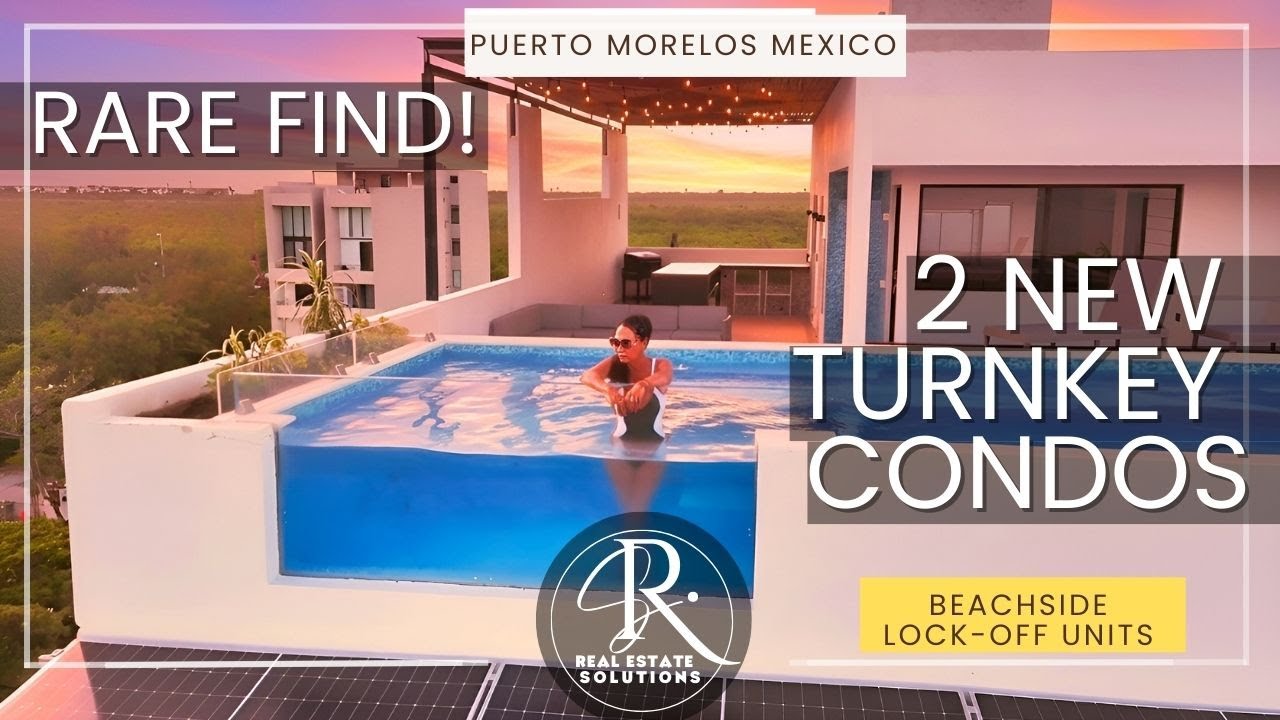Puerto Morelos Beachside 2-Unit Lock-Off | Investment Opportunity !!
