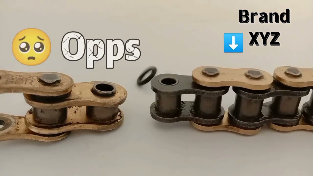 STT O-ring Chain More Expensive? Lets show...