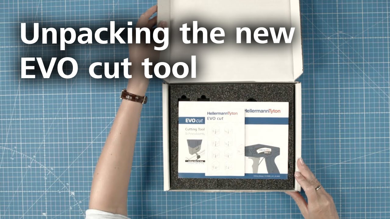 Unpacking the new  EVO cut tool