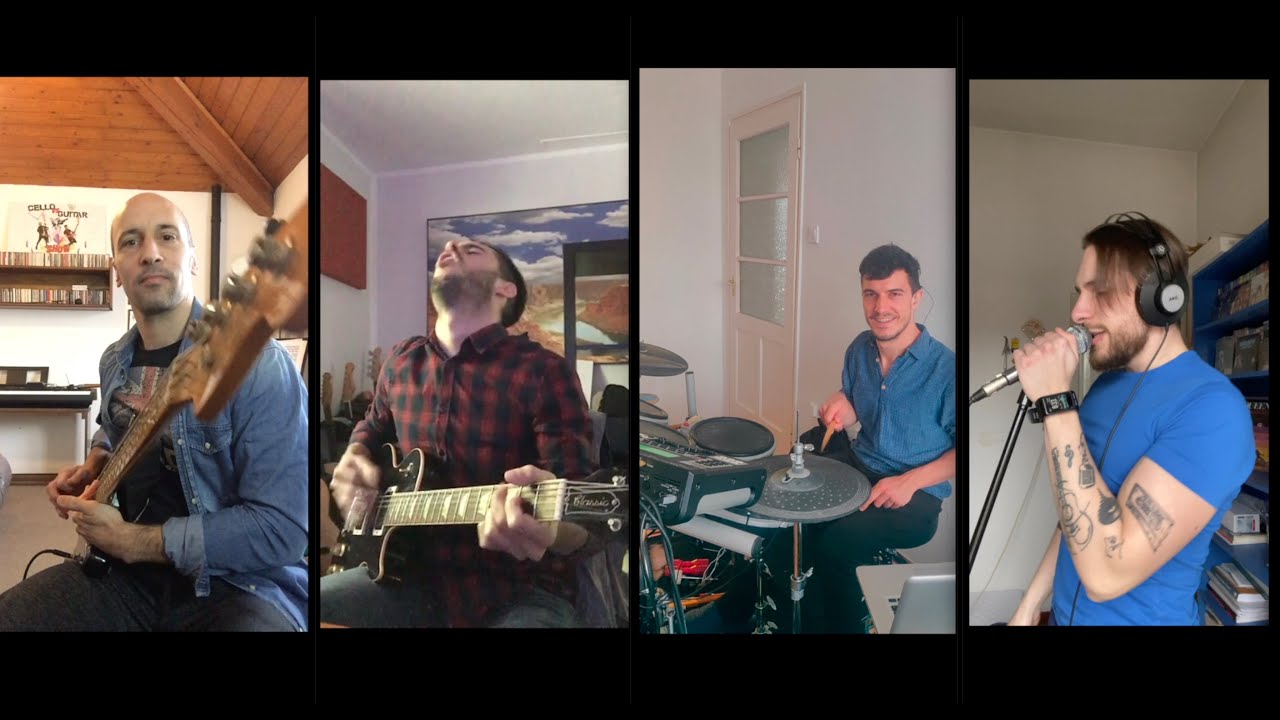 TIE YOUR MOTHER DOWN | Virtual Band | [Micro Concert #3] - CELLO vs GUITAR + Christian Bruni & LiUK