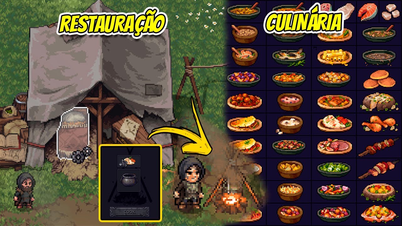 Stoneshard TUDO SOBRE O SISTEMA DE CARAVAN UPGRADES COOKING E RESTAURA&Ccedil;&Atilde;O DEVLOG